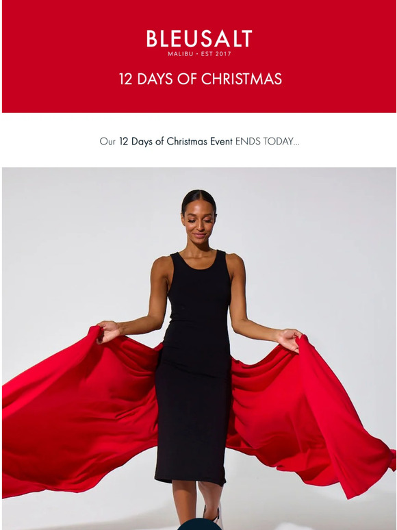 Last Chance to Shop Up to 50% Off!