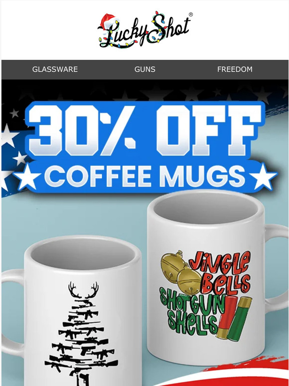 Get 30% Off Coffee Mugs!! ☕