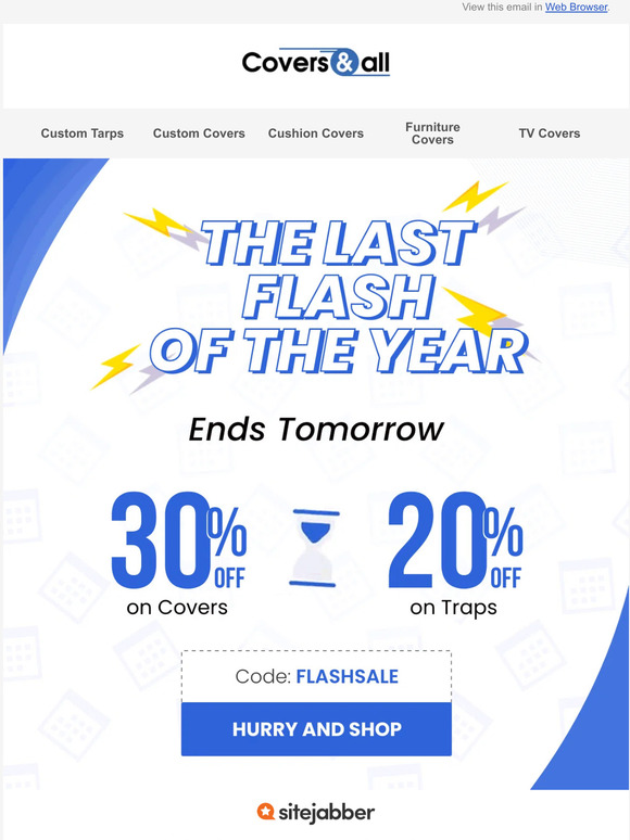 Hey, Last chance for can’t-miss Flash Savings