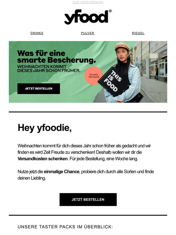 🎁 für dich: versandkostenfrei in die Weihnachtszeit 