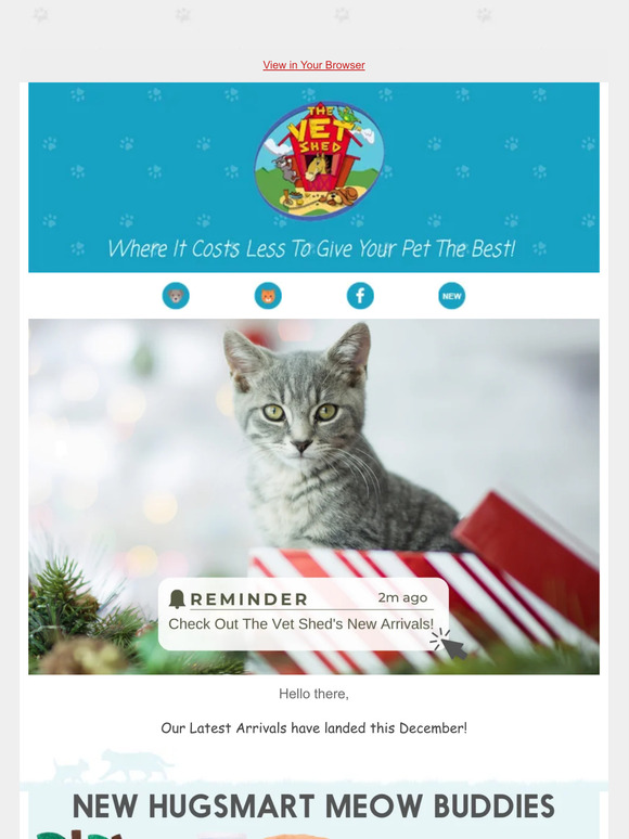 The Vet Shed New Products Have Just Arrived! Take a Look 👀📦🐾 Milled