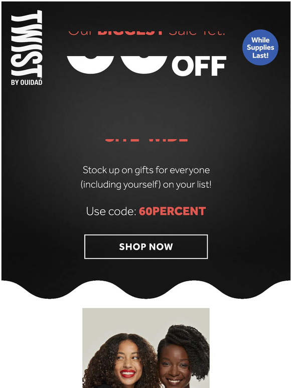 Gone 🔜 60% off EVERYTHING!