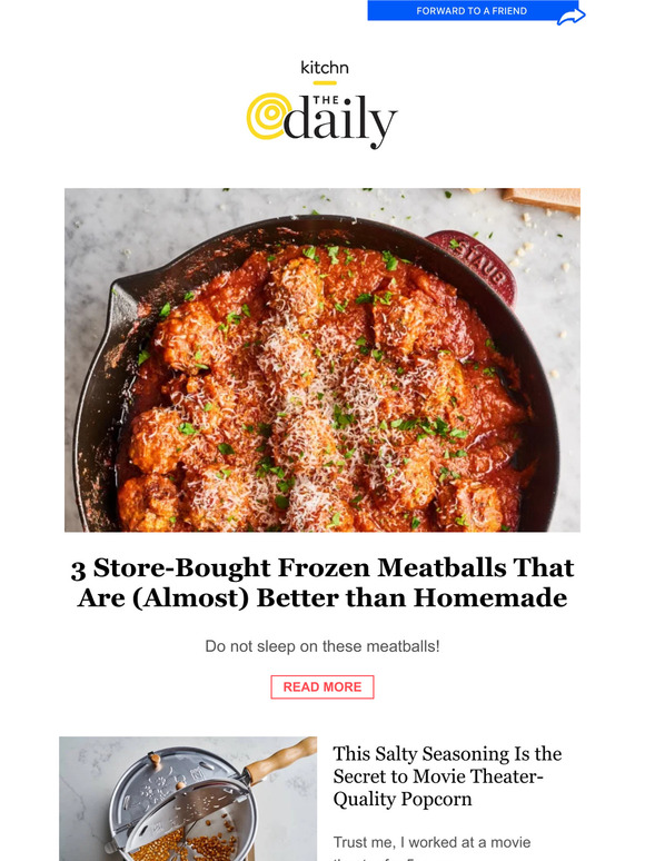 Kitchn 3 StoreBought Frozen Meatballs That Rival Homemade, The Secret