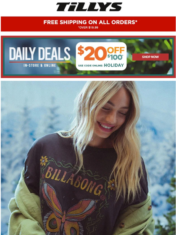 Tilly's New from Billabong and O'Neill Exclusive Hydro Flask Colors