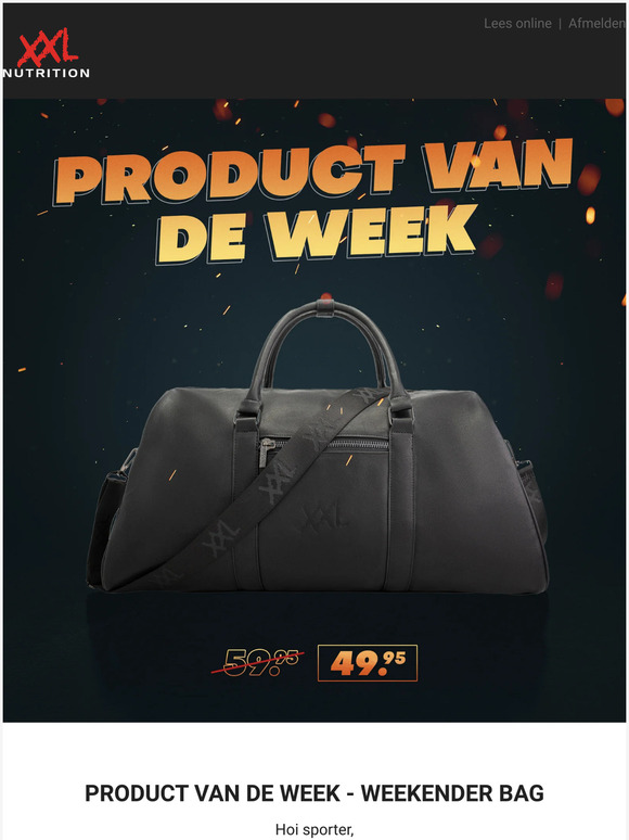Wat neem jij mee naar de gym? 🏋🏼‍♂️