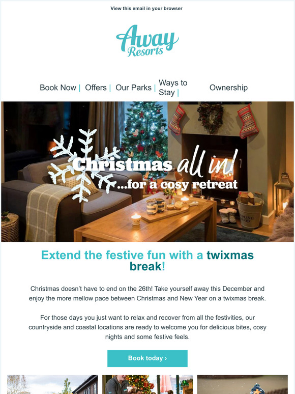 Book a Twixmas getaway🎄
