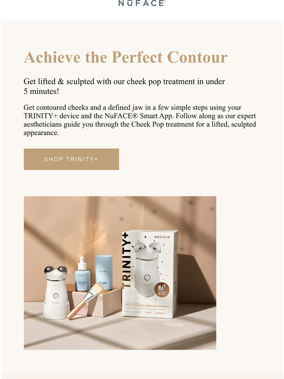 NuFace Depuff Jowls & Contour Cheeks in Minutes Milled