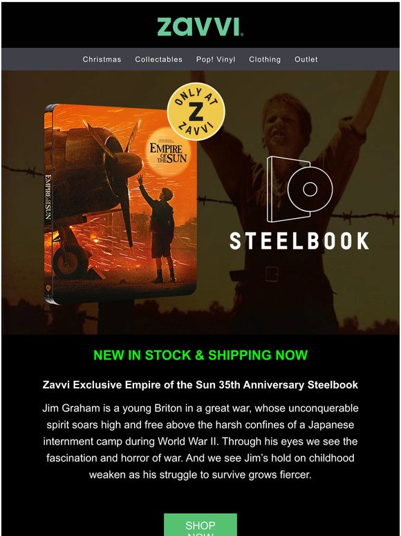 New In Stock: Zavvi Exclusive Steelbooks! 💥