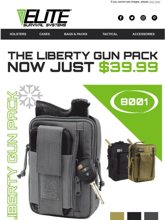 Liberty Gun Pack - $39.99! Today only!