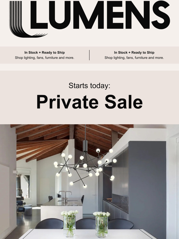 Exclusive access: Private Sale starts now.