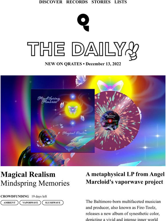 Qrates Daily: Mindspring Memories, "Magical Realism"