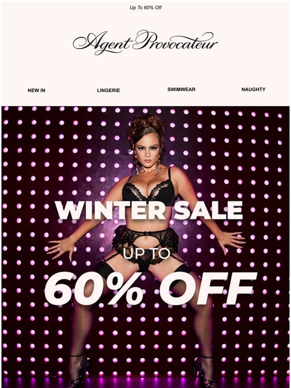 Not-So-Silent Nights: Lingerie Up To 60% Off