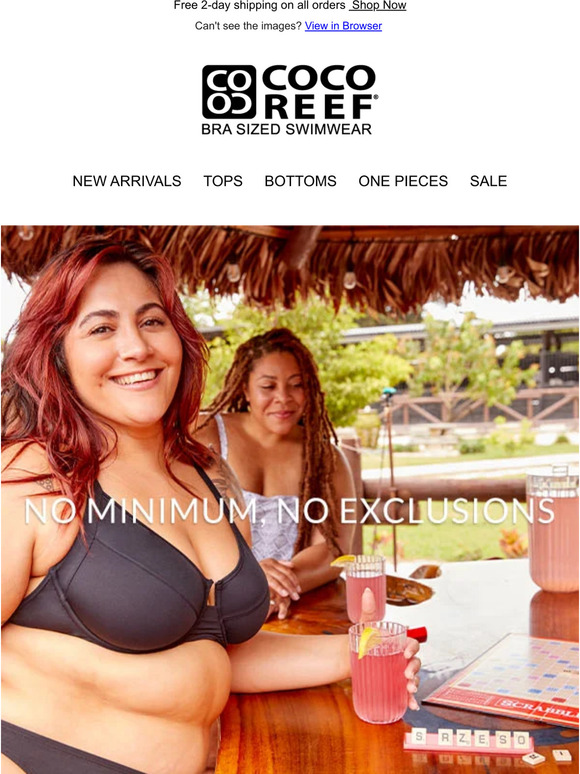 Coco Reef Swimwear Get Free Shipping Now, Flaunt Your Shape Later