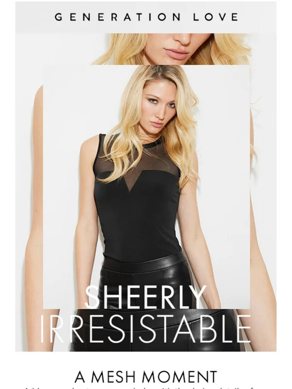 Generation Love Clothing Sheerly Irresistable Milled