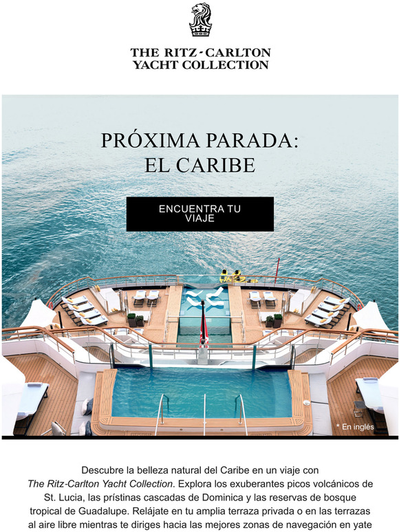 Elige tu escapada al Caribe a bordo del Evrima