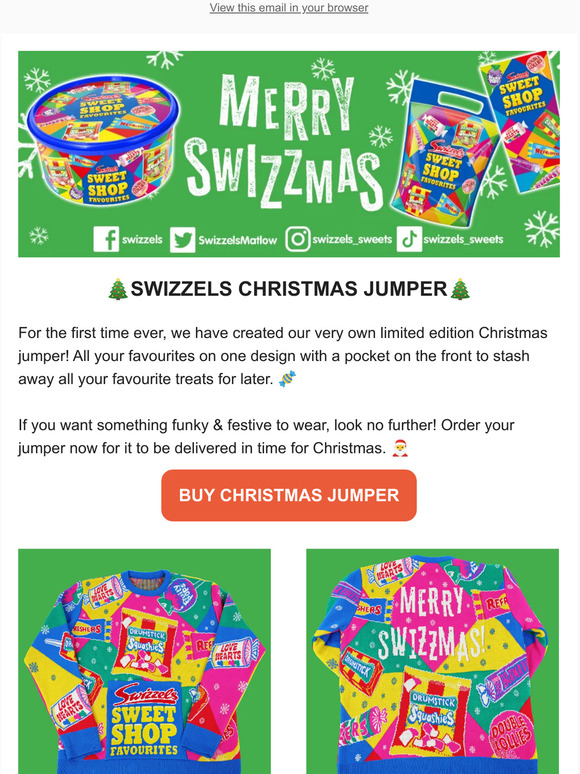 Did someone say Swizzels Christmas jumper? 😍