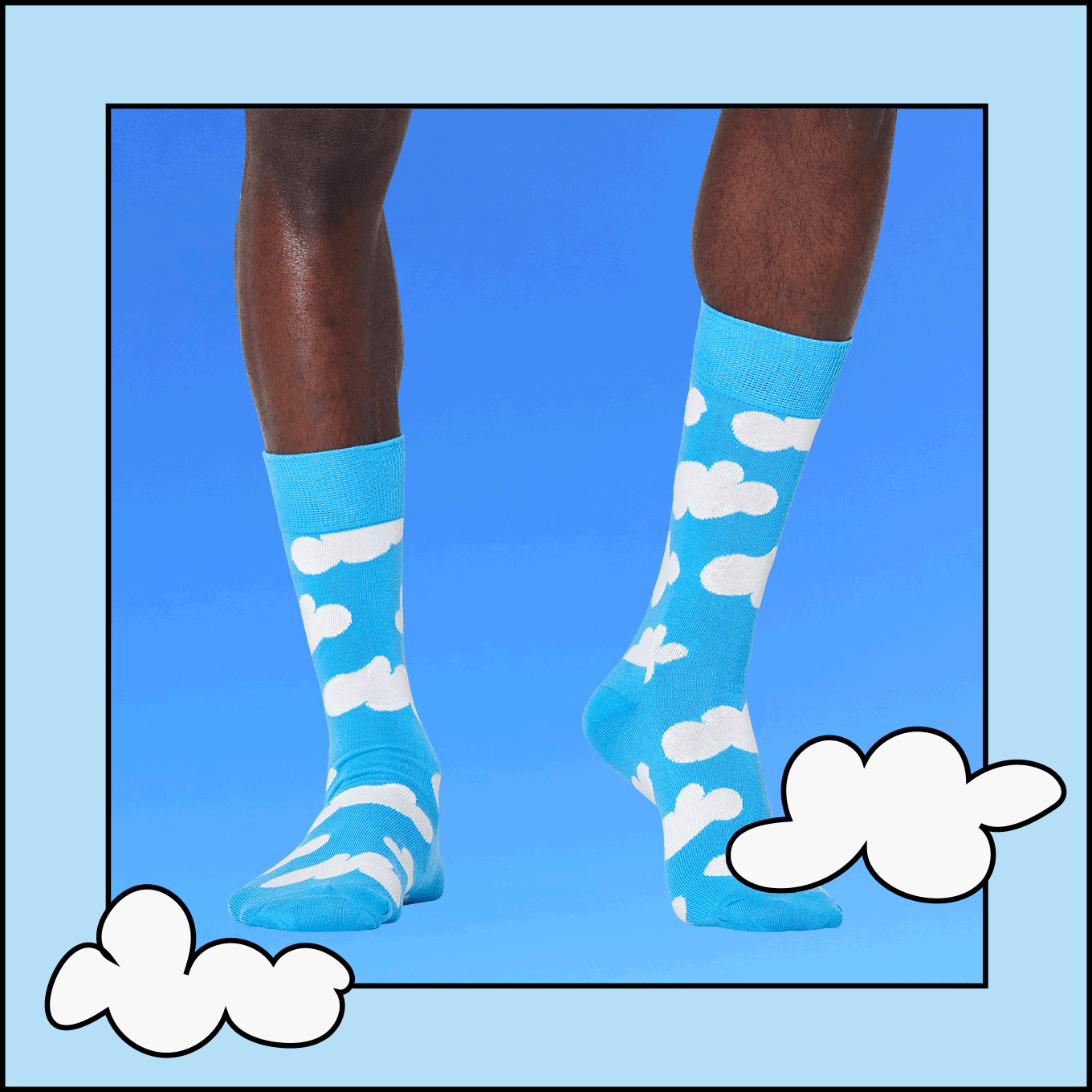 Happy Socks Cloud socks to start 2023! Milled
