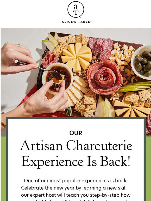 Alice's Table 🧀 Our Artisan Charcuterie Board Is Back! Milled