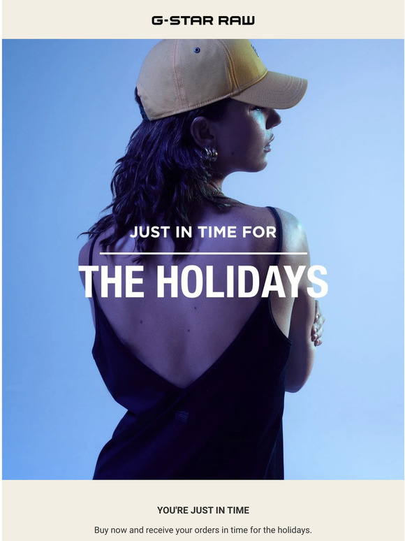 Your holiday gifts, delivered just in time