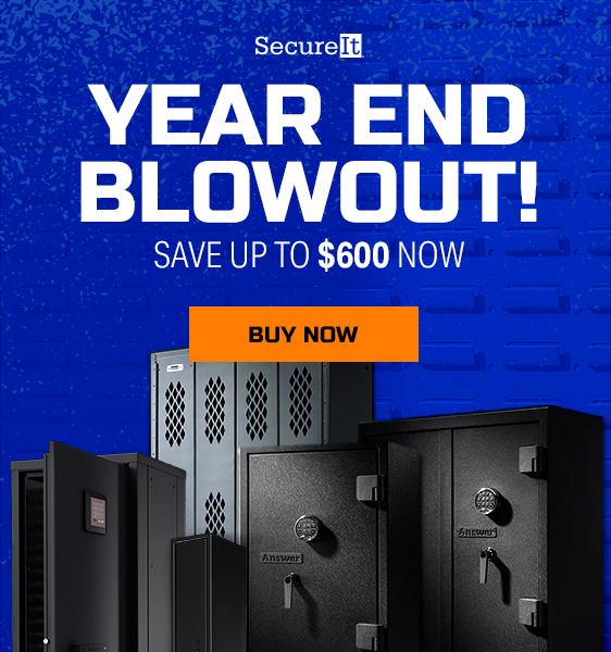 SecureIt Gun Storage 15 off Fast Box™ Model 47 hidden gun safe Milled