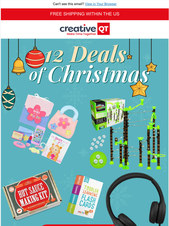 12 Amazon Deals of Christmas Savings Event 🎁