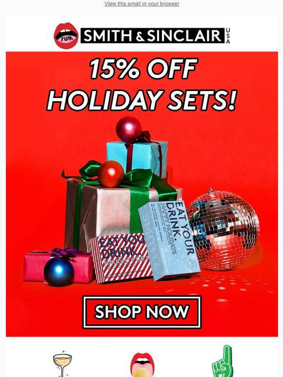 🎁 Holiday Sale: 15% OFF Holiday Sets