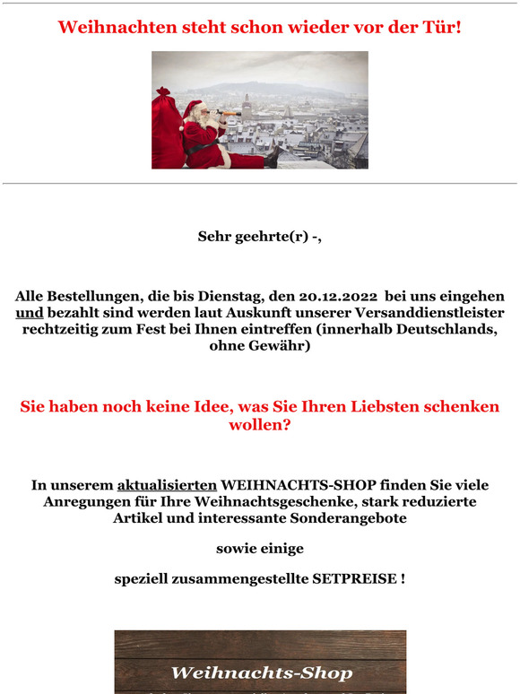 EILMELDUNG !