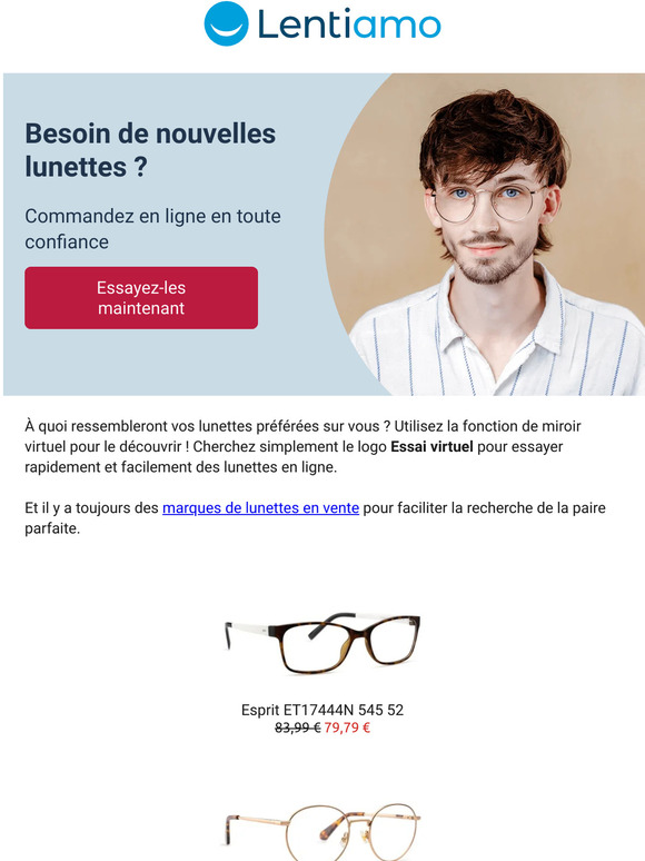 Avez-vous déjà trouvé de nouvelles lunettes ?
