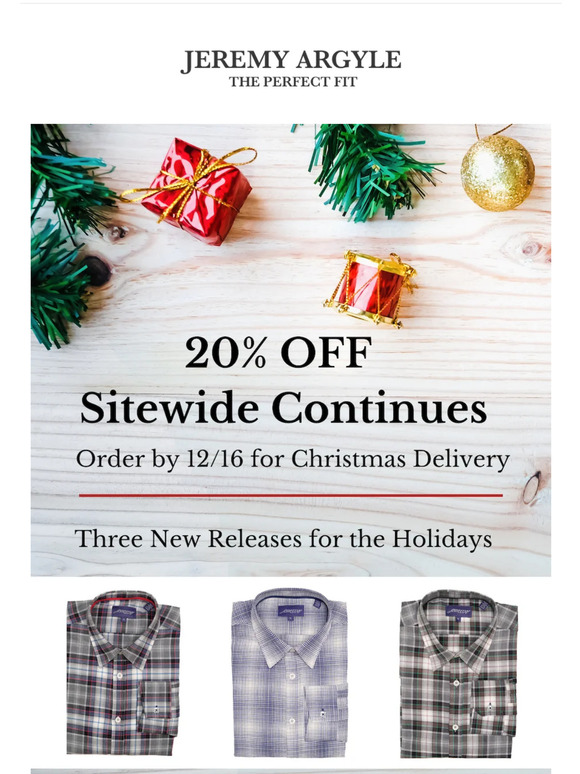 20% OFF and 3 New Releases
