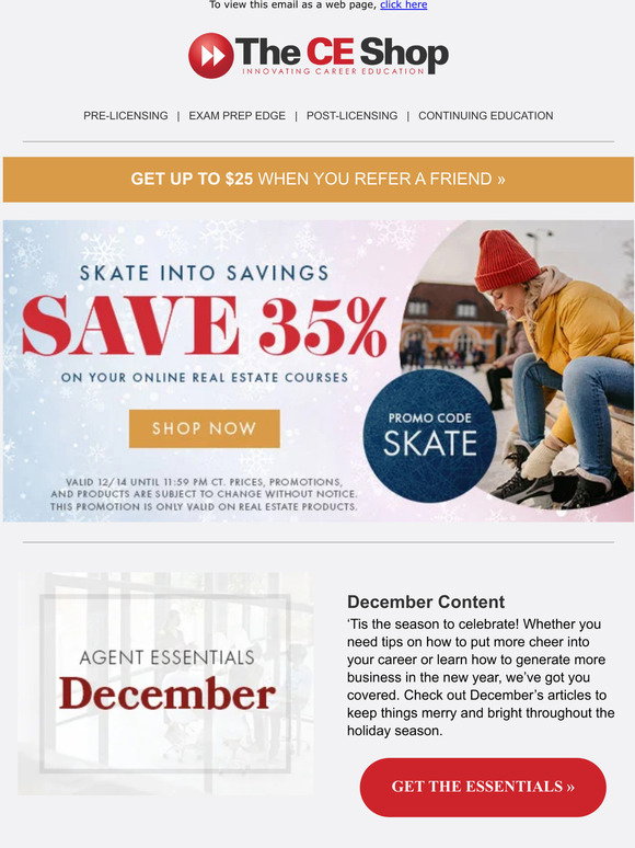 The CE Shop: Skate Into a New Career and Savings ⛸️ | Milled