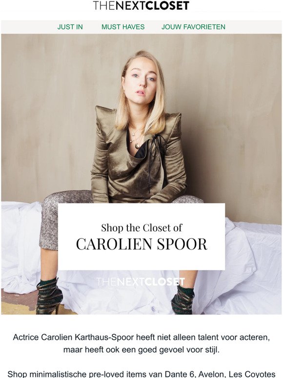 Shop the Closet of Carolien Spoor