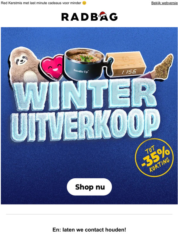 Onze Winter Sale is al begonnen! 😍