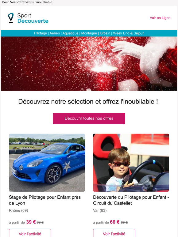 Dernière ligne droite avant Noël !