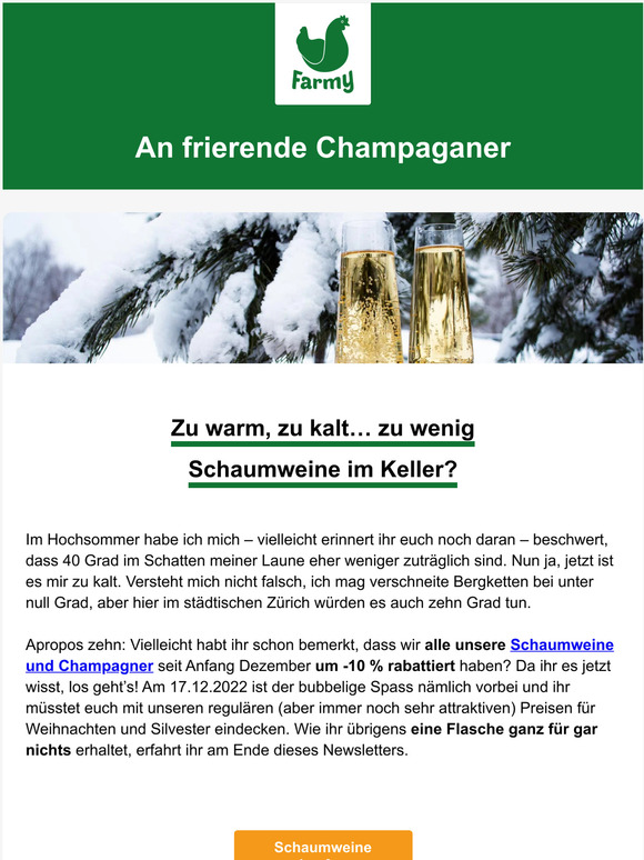 Oh du prickelnde Weihnachtszeit