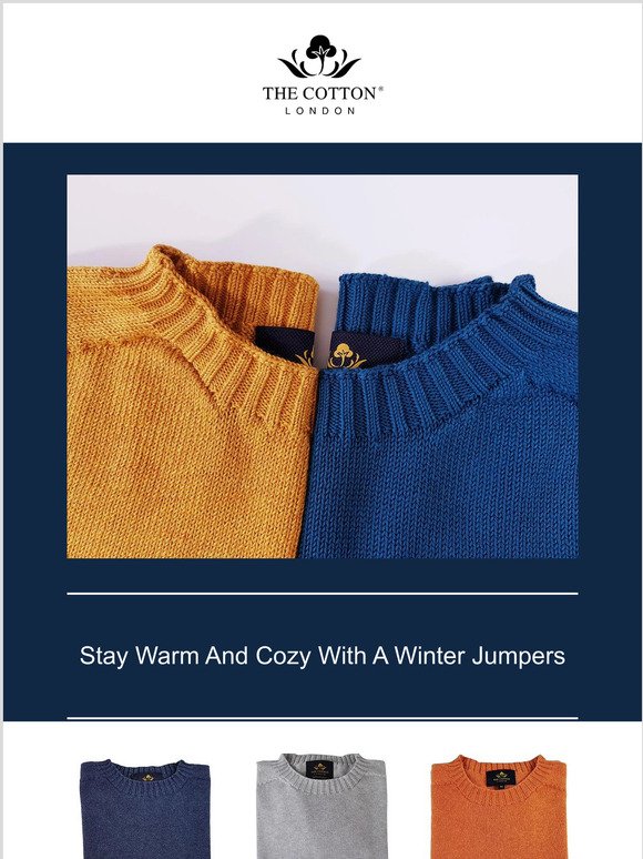 Jump into style and comfort with Our Jumpers