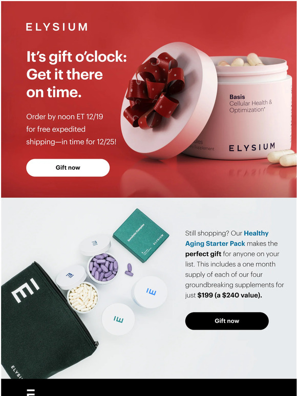 Free expedited shipping for the holidays!
