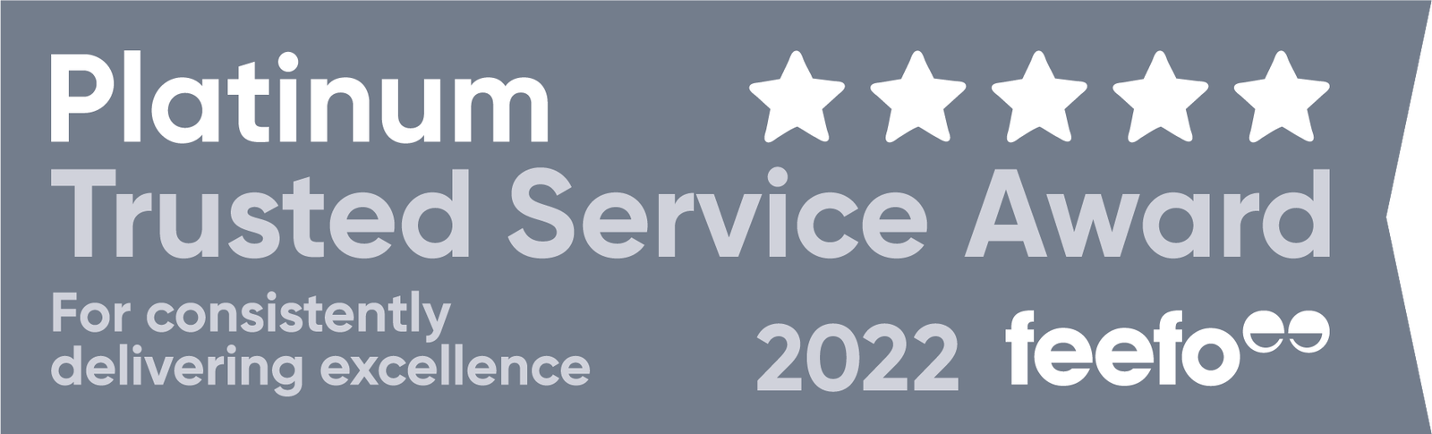 Feefo - Platinum Trusted Service