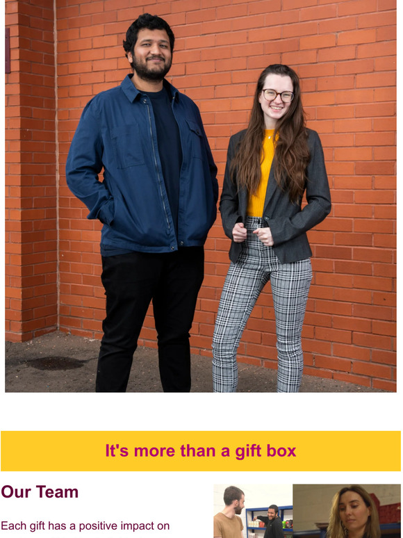 It's more than a gift box...