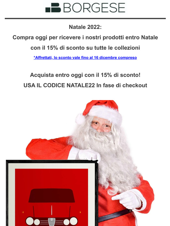 Ultima chiamata per Natale