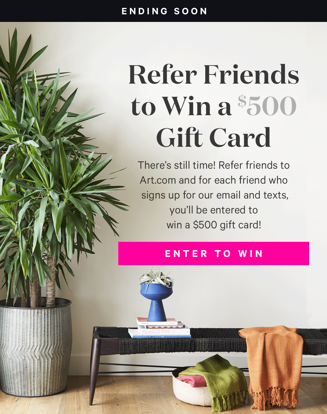 2 days left! Enter to win a 500 gift card. Milled