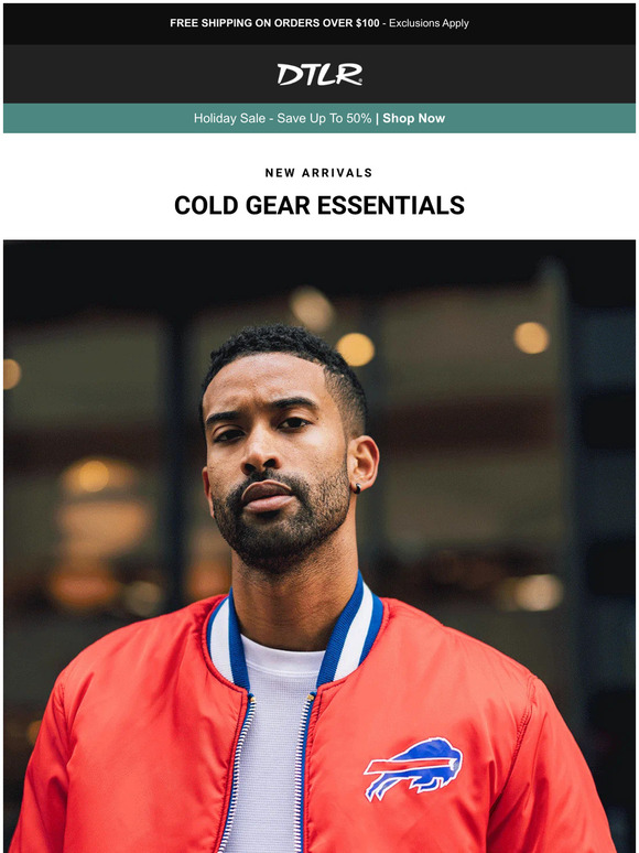 DTLR (Down Town Locker Room) Cold Gear Essentials ️ Jackets + Outerwear Milled