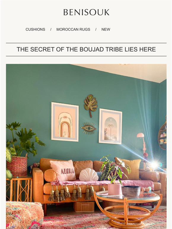 Benisouk Get the secret behind Boujad's beauty! Milled