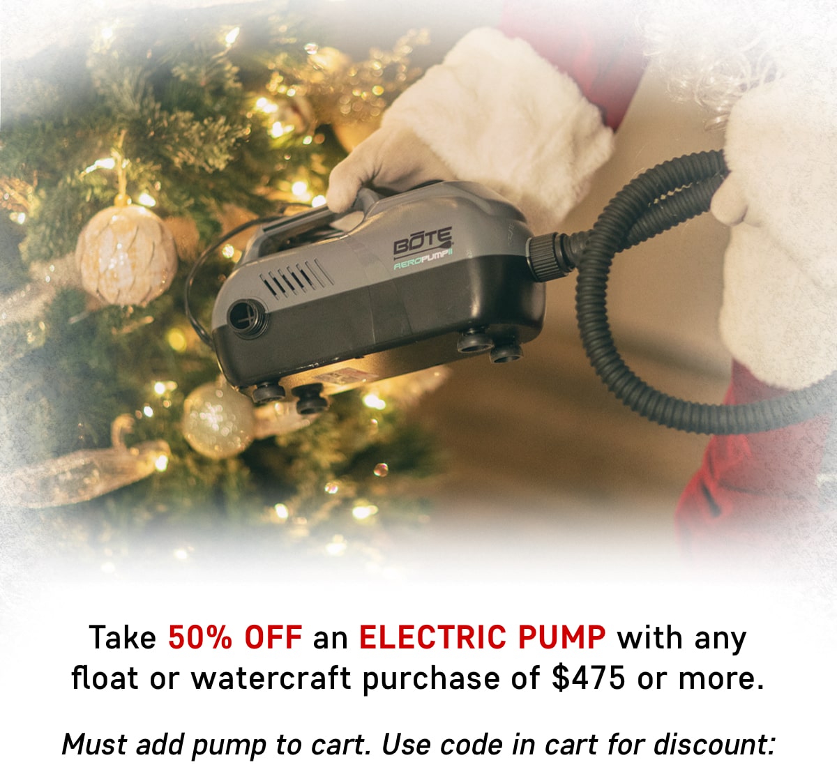 Take 50% Off A Pump with Purchase