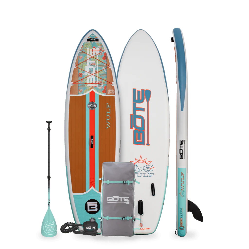 Image of WULF Aero 10′4″ Native Floral Inflatable Paddle Board Package
