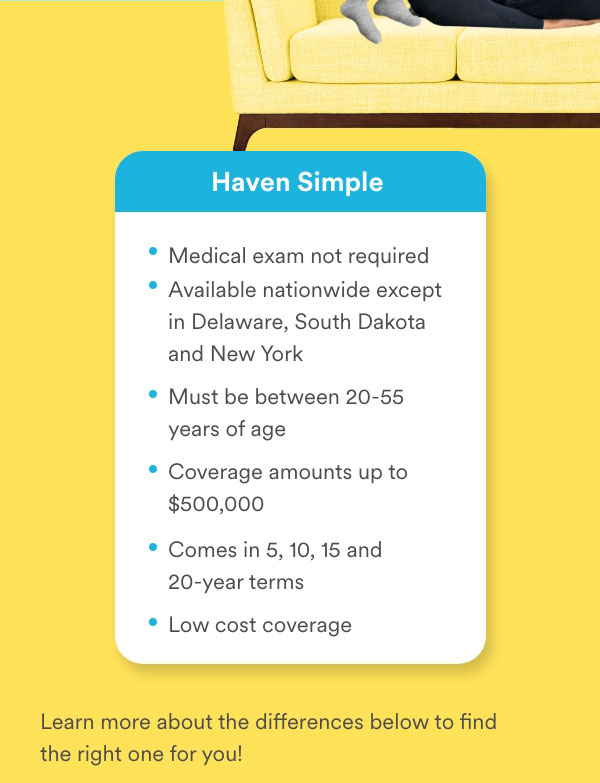 Haven Life vs Haven Simple