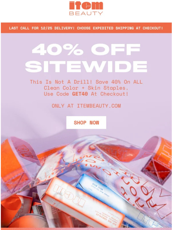 40% OFF (for now)