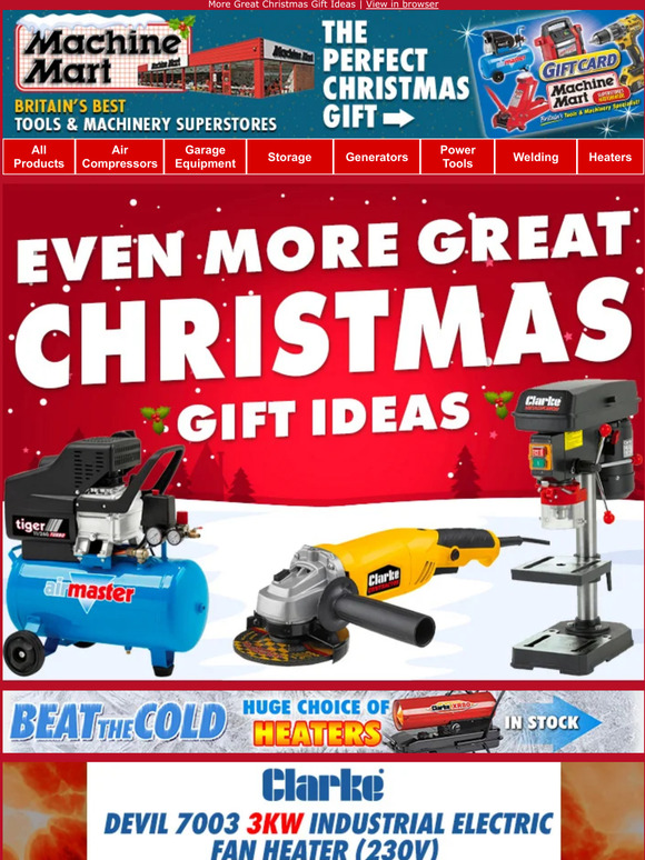 Machine Mart Even More Great Christmas Gift Ideas for 2022! Milled