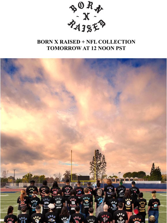Born X Raised Releases NFL Collection