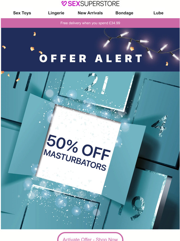 Offer Alert 🚨 get 50% off Masturbators now