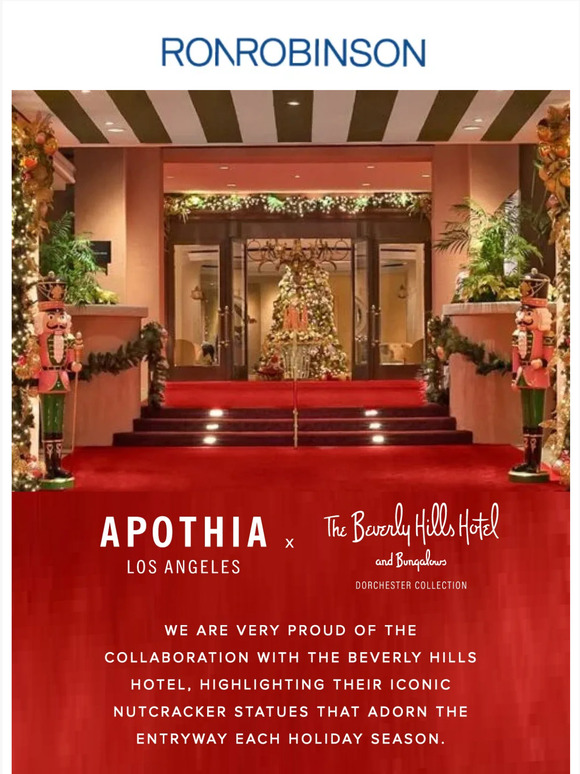 The Beverly Hills Hotel x Apothia Candle
